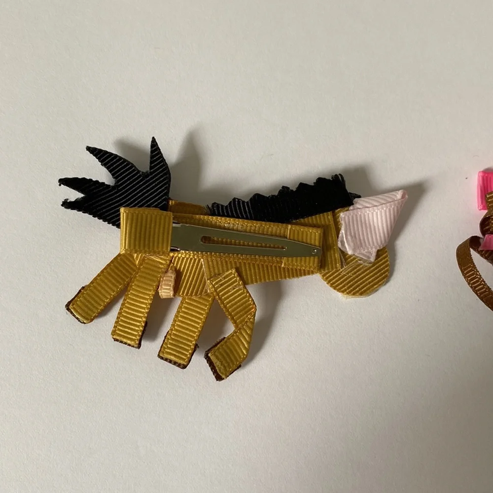 Western Cowgirl Horse Hair Clips